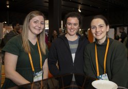 Tash Austin, Arena Health Care, Invercargill; Rebekah Goodwin, Gore Medical Centre; and Sarah Betham, Murihiku Medical Centre, Invercargill