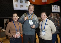 Yvette Carrigan, LEO Pharma; Peter Ripley, University of Otago; and Joanne Skinner, LEO Pharma