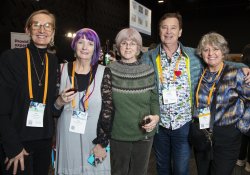 Gina Wright-Barry, Girven Road Medical Centre, Mt Maunganui; Jane Ardern-Blackshaw, Rest Home Services, Tauranga; Patricia Ogle, Cameron Medical Centre, Tauranga; Gareth Blackshaw, Rest Home Services, Tauranga; and Dianne Noonan, nurse, Tauranga