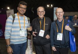 Abhi Gotadki, Feilding Health Care, Palmerston North; Campbell Murdoch, emeritus professor, University of Western Australia; and Donald Mackenzie, Gardens Medical Centre, Dunedin