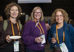 Polly Bradford, P3 Research, Wellington; Cheryl Archer, The Doctors Silverstream, Upper Hutt; and Joanne McGregor, AUT Student Health, Auckland