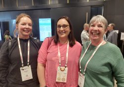 Angela Rutten and Deborah Anselm from Te Whatu Ora and Maura Thompson, General Practice NZ