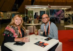 Lori Peters, NP and advanced health improvement practitioner at Mahitahi Hauora, and Jasper Nacilla, NP at The Terrace Medical Centre in Wellington [Image: Simon Maude]