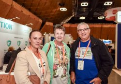 Papakura Marae Health Clinic and Elizabeth Knox Home and Hospital NP Moana Taylor from Auckland, Mercury Bay Medical Centre NP Cecilia Worthington from Whitianga and Arataki Wellness Centre specialist GP Tane Taylor from Auckland [Image: Simon Maude]