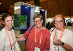 Olivia Blackmore and Trudee Sharp, NPs at Gore Health Centre, and Gaylene Hastie, NP at Queenstown Medical Centre [Image: Simon Maude]