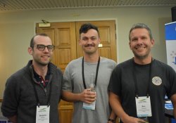 Benjamin Booker, Whare Ambler and Ben Comery of Northland DHB