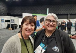 Te Kahu Hauora Practice specialist GP Jane Laver and Ngāti Kahungunu ki Tāmaki-nui-a-Rua chief operations manager Tania Chamberlain [Image: NZD]