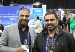 Fredric Doss and Ramesh Arumugam from Grace Medicals.