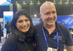 Grace Medical Ltd, Tauranga, GP Ritika Singh and AFK Clinic/Happy Feet /Orthotic Works pedorthist Michael Harvey.
