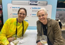Kerimed Drs Partnerships GP Sabine Schmid, Kerikeri, and Broadway Health Centre GP Birgit McConnachie.