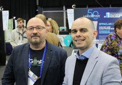 Mark Liddle, GenPro chief executive, and Grant White, client engagement manager with TMG Cloudland.