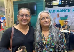 MyPractice, Auckland, Sunita Patel with MyPractice, Parnell and Matakana, practice manager Shila Patel.
