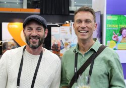Paul Lagerman, allied health professional at APM Workcare, and Hastings specialist GP David Burton.