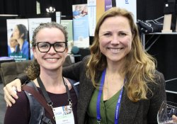 Sabrina van den Berg, specialist GP at Oamaru Doctors, and Moana Bywater, director of Good Together. 