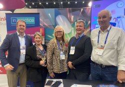 South Link Education Trust’s Karl Andrews, Kaye Baldwin, Sian Ellis and Russell Twentyman with University of Otago’s General Practice and Rural Health (DSM) Professor Murray Tilyard.