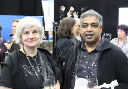 Specialist GP Kimberley Williams, Plimmer Steps Medical Centre, and Sanj Nand, practice manager at Little London Medical.