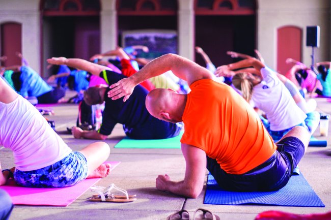 Yoga group mixed CR Anupam Mahapatra on Unsplash 