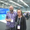 Te Whatu Ora senior advisor knowledge systems Riki Kyle and HiNZ conference ambassador Antoinette Grootjans